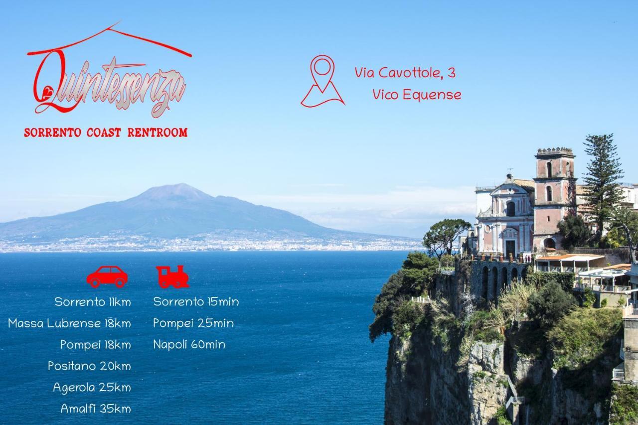 Quintessenza - Sorrento Coast Rentroom Vico Equense Exterior foto